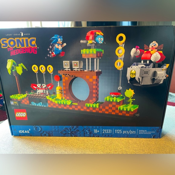 Lego Other - LEGO Ideas Sonic the Hedgehog – Green Hill Zone 21331 Building Kit NEW